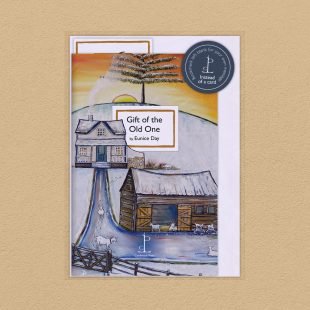 View ‘Gift of the Old One: by Eunice Day’ pack shot Pack image of the Gift of the Old One: by Eunice Day poetry pamphlet on a decorative background