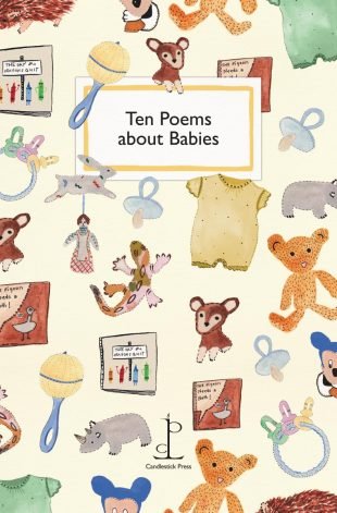 Front cover of the Ten Poems about Babies poetry pamphlet