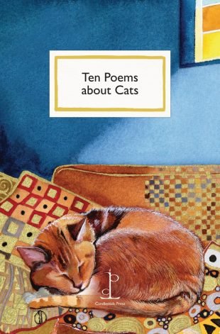 Front cover of the Ten Poems about Cats poetry pamphlet
