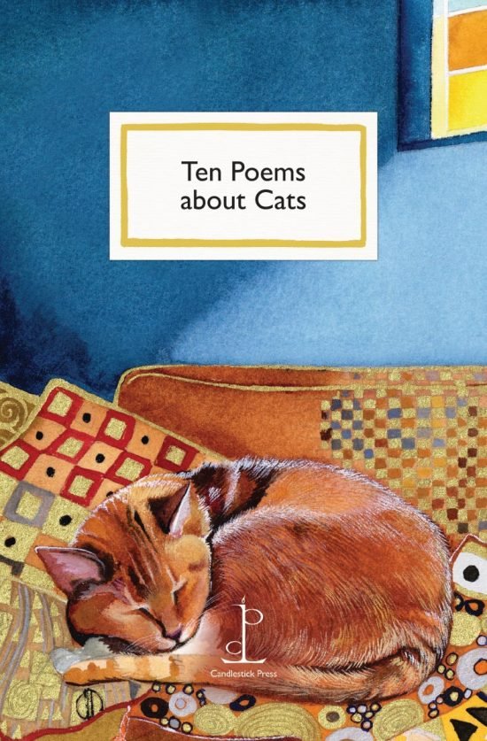 Front cover of the Ten Poems about Cats poetry pamphlet