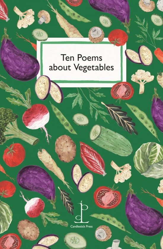 Front cover of the Ten Poems about Vegetables poetry pamphlet