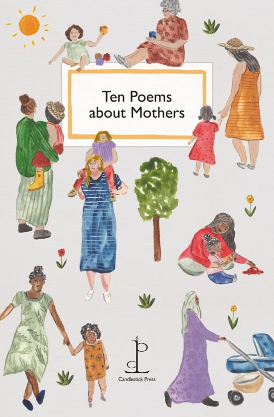 Front cover of the Ten Poems about Mothers poetry pamphlet
